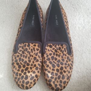 Nine West Cowhide Flats